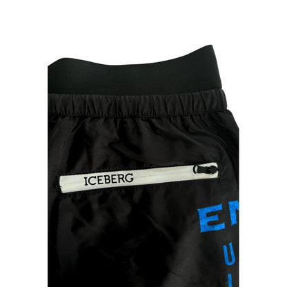 Iceberg Black Polyester Men's Swim Short