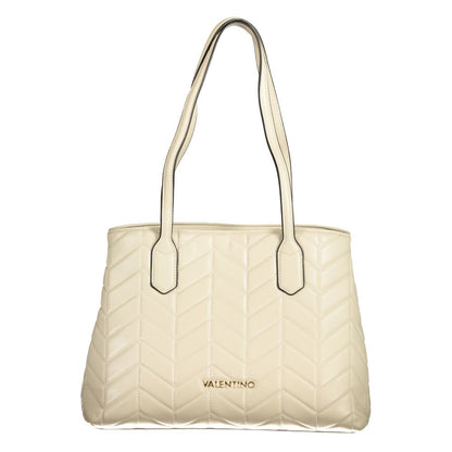 Mario Valentino Beige Polyethylene Women Handbag