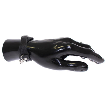 Nialaya Snakeskin CZ LOVE 925 Silver Bracelet