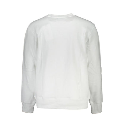 Calvin Klein White Cotton Men's Sweatshirt
