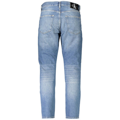 Calvin Klein Blu Cotton Mens Jeans