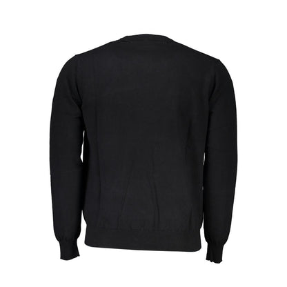 Harmont & Blaine Black Cotton Men Sweater