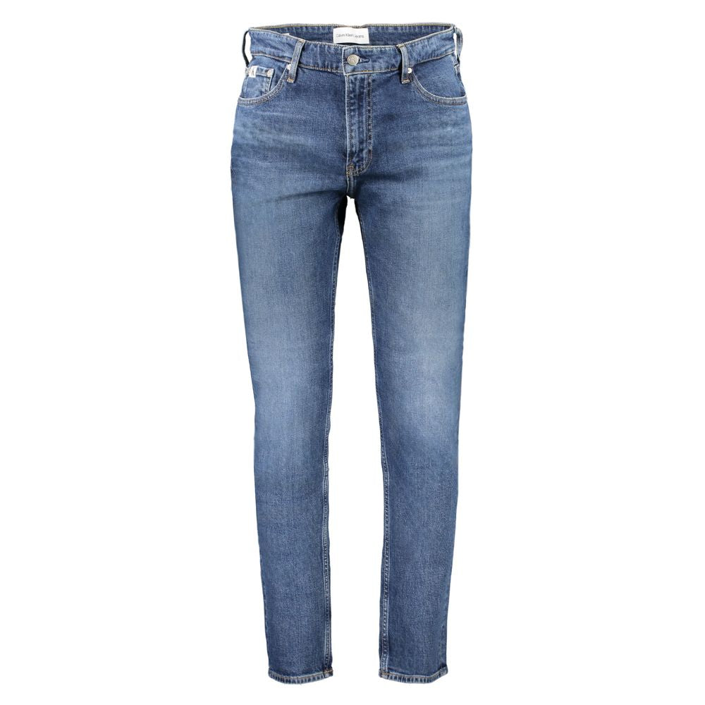 Calvin Klein Blue Cotton Men's Jean