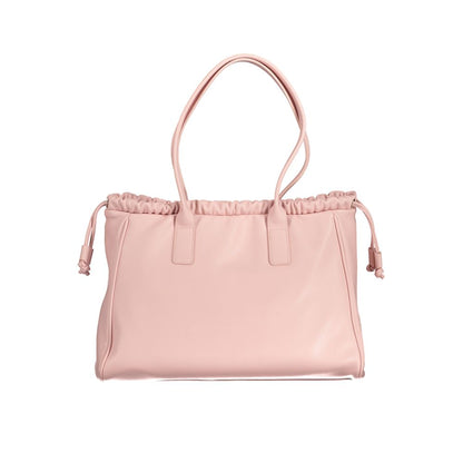 Mario Valentino Rosa Polyurethane Women Handbag