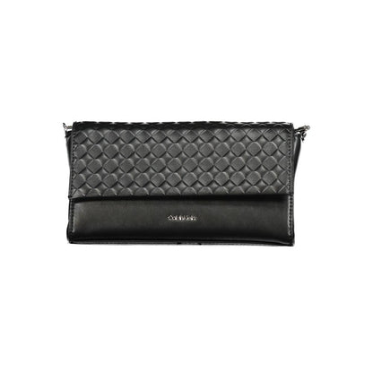 Calvin Klein "Black Polyester Women Shoulder Bag"
