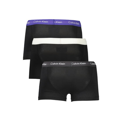 Calvin Klein Black Cotton Men's Boxer