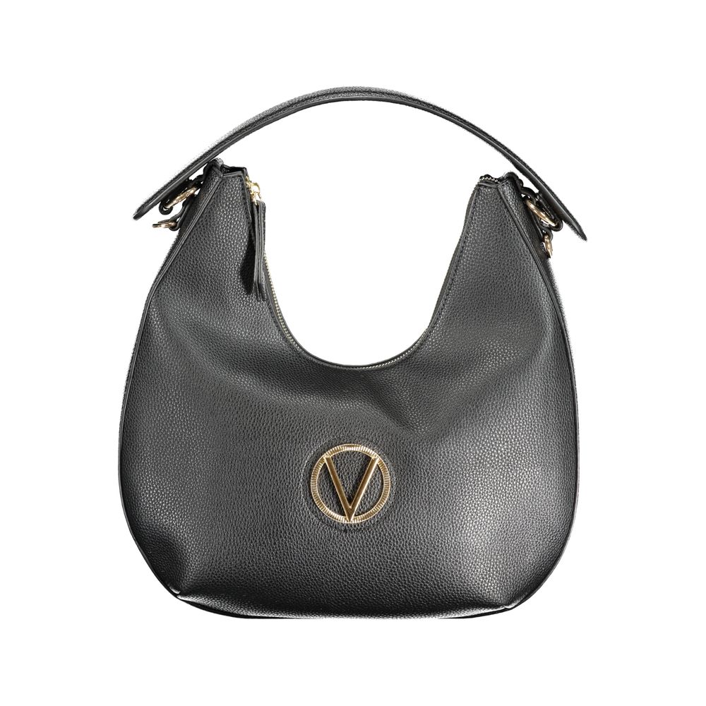 Mario Valentino Black Polyurethane Women Shoulder Bag