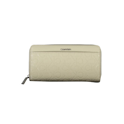 Calvin Klein Beige Polyurethane Women Wallet