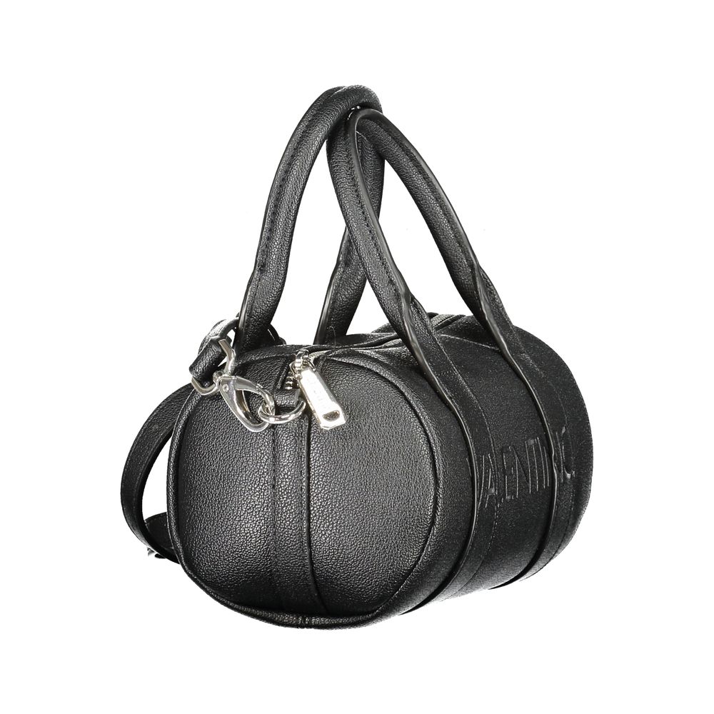 Mario Valentino Black Polyurethane Women Handbag