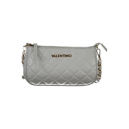 Valentino Gray Polyethylene Handbag