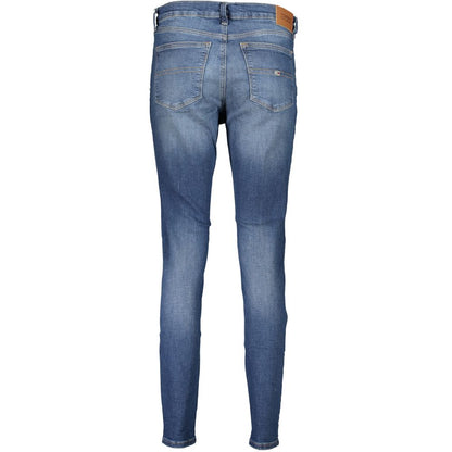 Tommy Hilfiger Blu Cotton Women's Skinny Jean