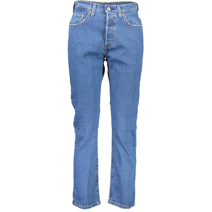 Levi's Blu Cotton Women Jeans