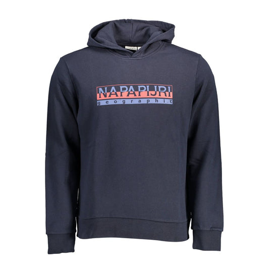 Napapijri Blue Cotton Men's Sweatshirt Napapijri