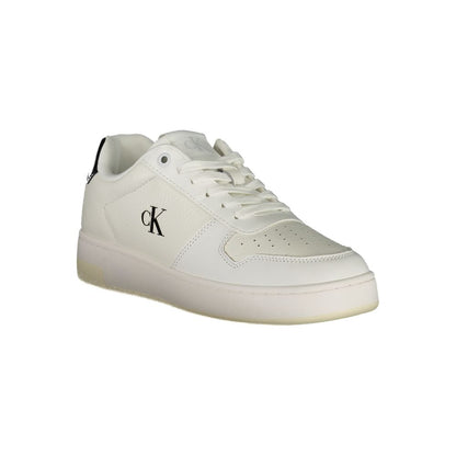 Calvin Klein Bianco Polyurethane Women Sneaker