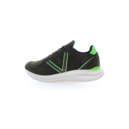 U.S. POLO ASSN. Verde Polyurethane Men Sneaker