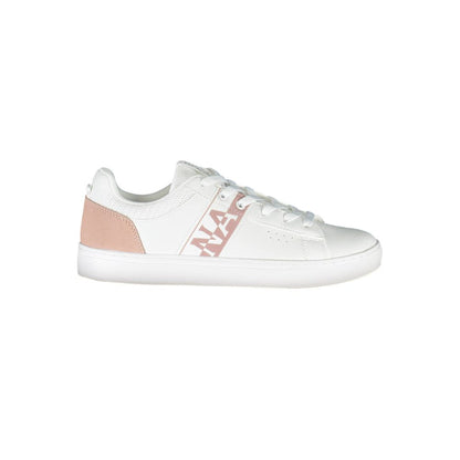 Napapijri Bianco Leather Women Sneaker
