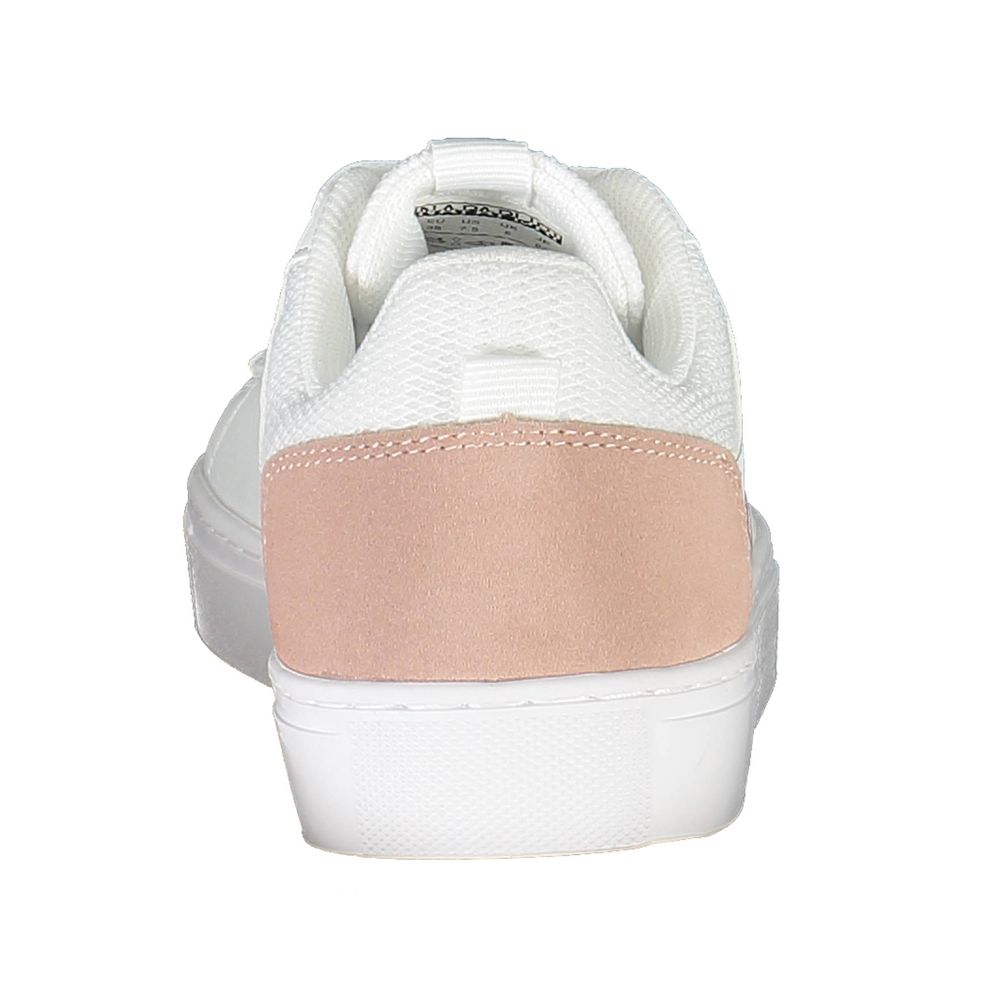 Napapijri Bianco Leather Women Sneaker