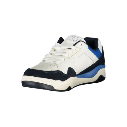 Tommy Hilfiger Blue Polyurethane Men Sneaker