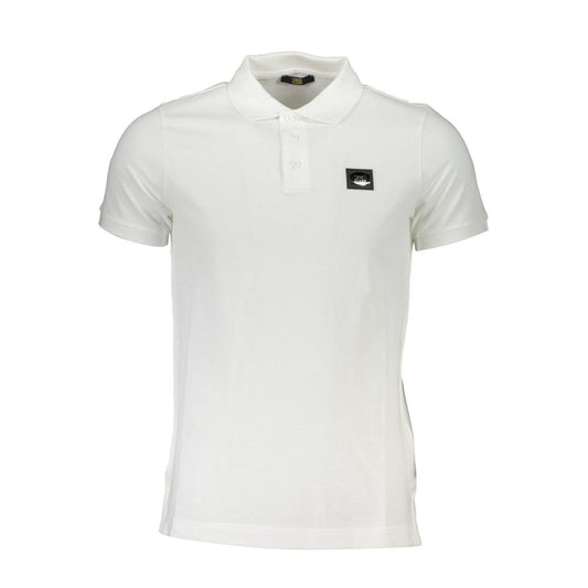 Cavalli Class Bianco Cotton Men Polo