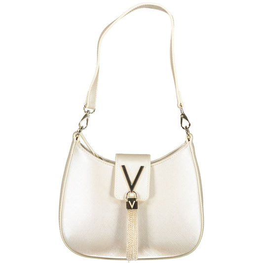 Mario Valentino Silver Polyethylene Women Handbag