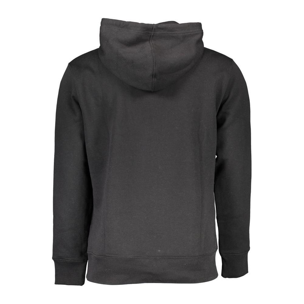 Calvin Klein Black Cotton Men Sweatshirt