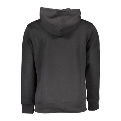 Calvin Klein Black Cotton Men Sweatshirt