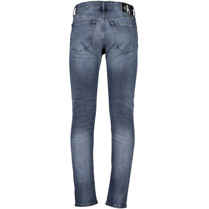 Calvin Klein Blu Cotton Men Jeans