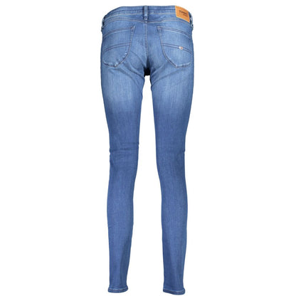 Tommy Hilfiger Blue Cotton Women Jeans