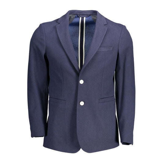 Gant Blue Cotton Men Jacket