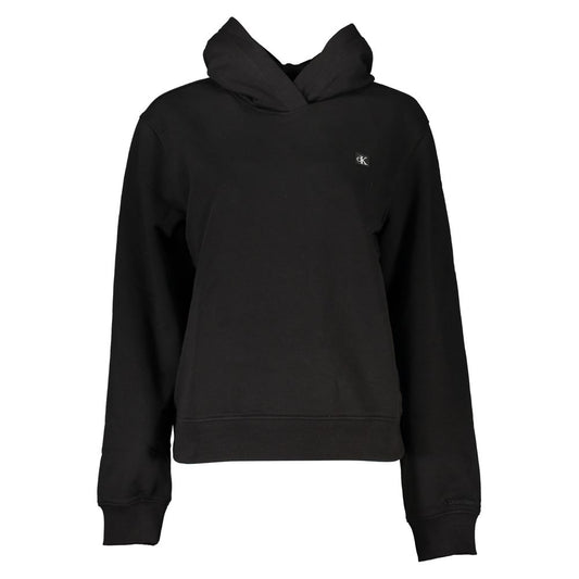 Calvin Klein Black Cotton Women's Sweatshirt