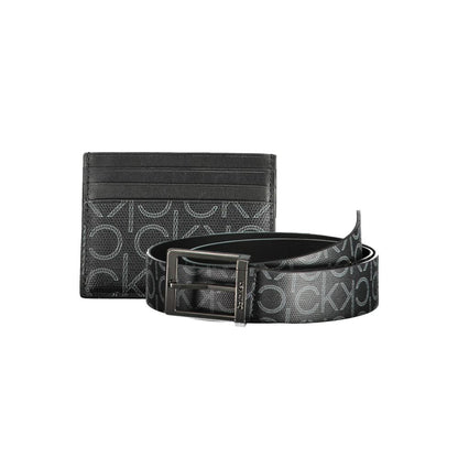 Calvin Klein Nero Poliuretano Men Wallet