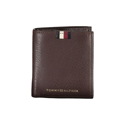 Tommy Hilfiger Marrone Leather Men Wallet