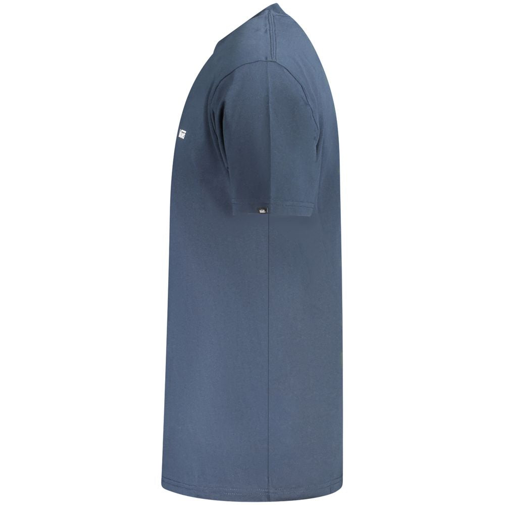 Vans Blu Cotton Men T-Shirt