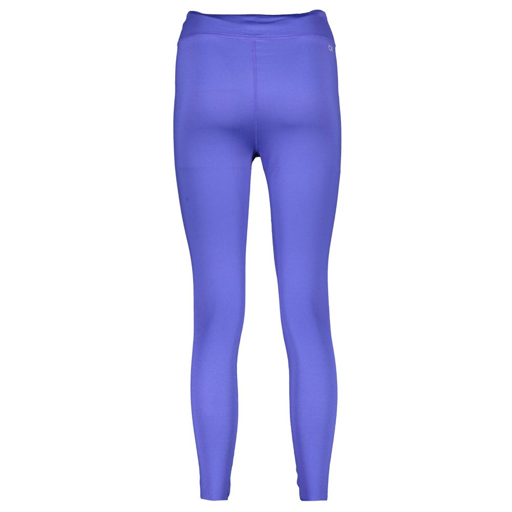 Calvin Klein Blu Poliestere Woman Legging