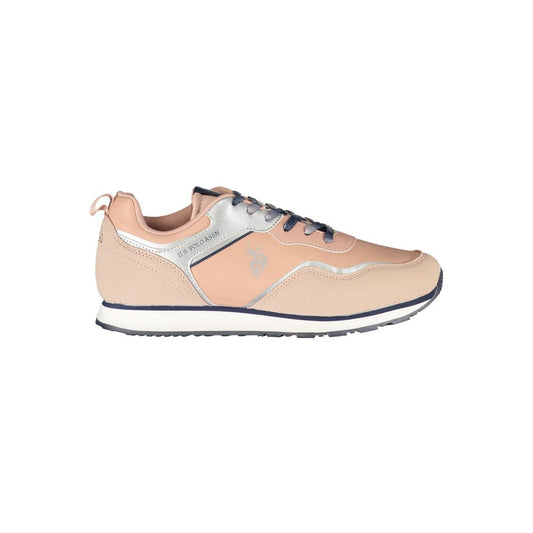 U.S. POLO ASSN. Rosa Poliuretano Donna Sneaker