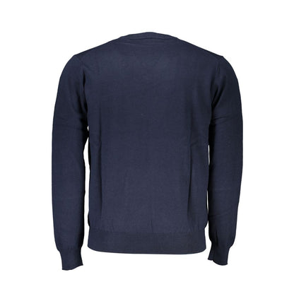 Harmont & Blaine Blue Cotton Men Sweater