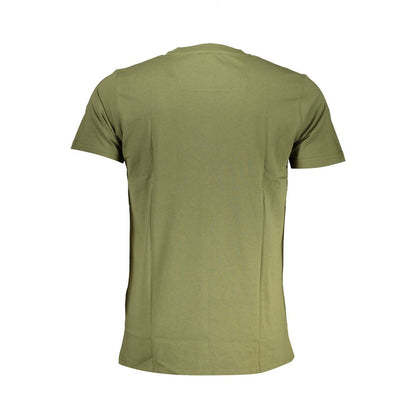 Cavalli Class Verde Cotton Men T-Shirt
