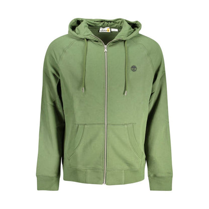 Timberland Verde Cotton Men Sweatshirt