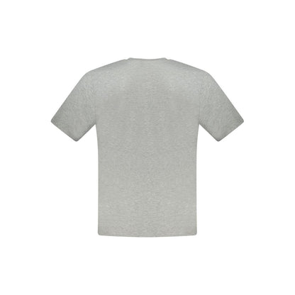 North Sails Grigio Cotton Men T-Shirt