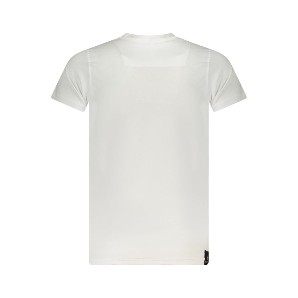Accademia Militare White Cotton Men's T-Shirt