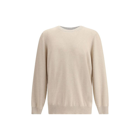 Brunello Cucinelli Beige Cashmere Cashmere Sweater