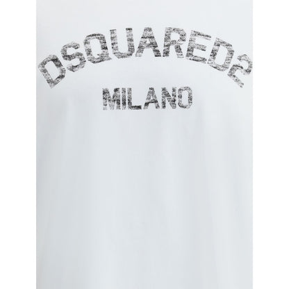 Dsquared² White Cotton T-Shirt