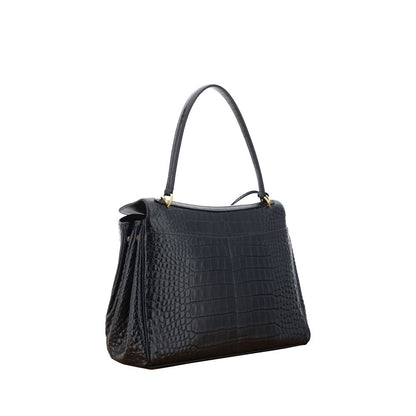 Balenciaga Black Calf Leather Bos Taurus Handbag Balenciaga