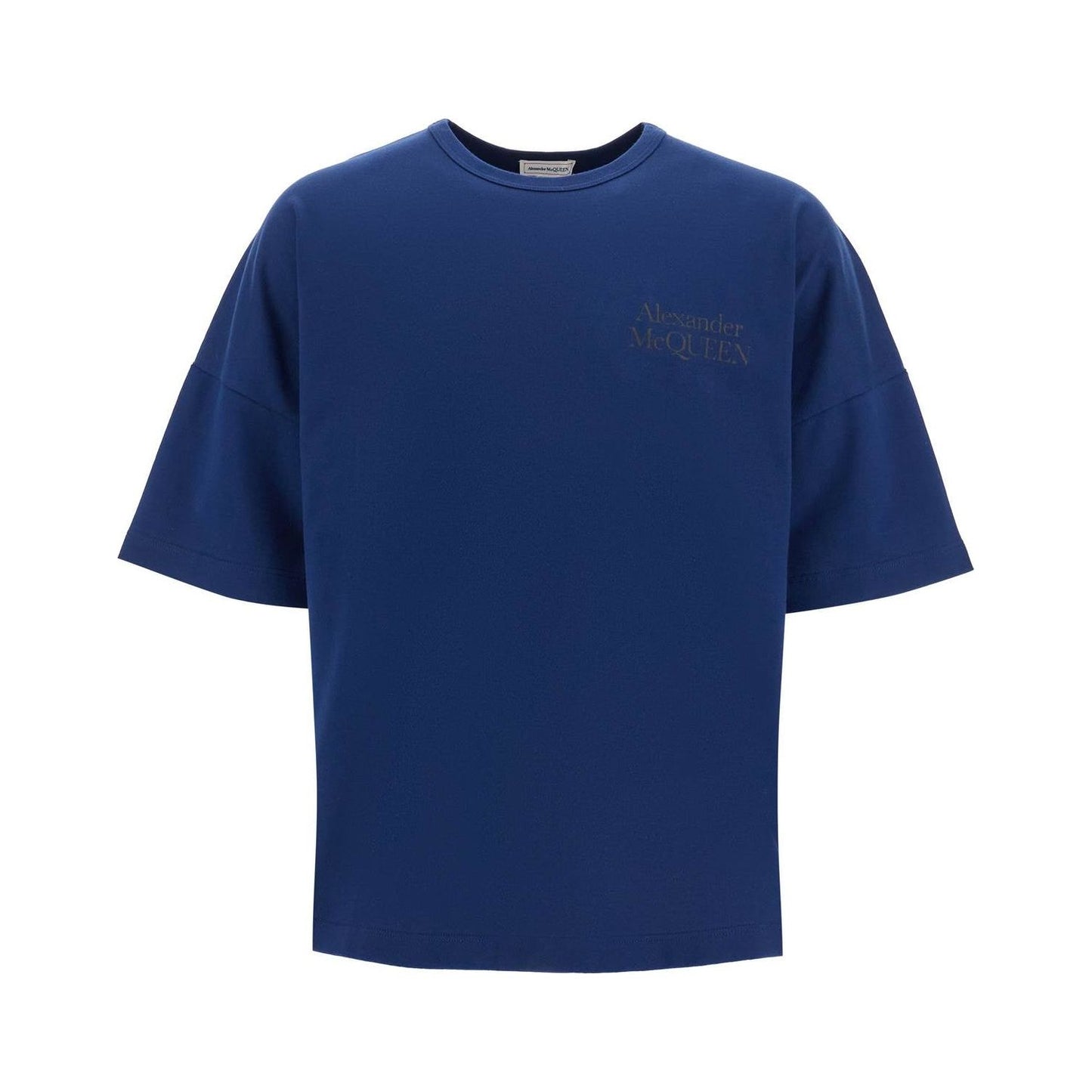 Alexander Mcqueen oversized logo t Topwear Alexander Mcqueen