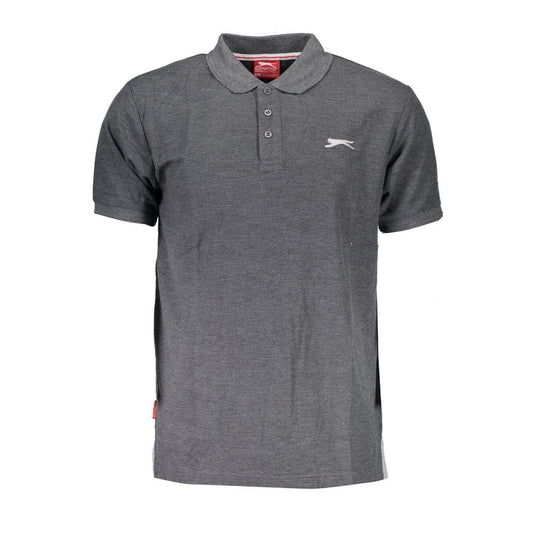 Slazenger Grigio Polyester Men Polo