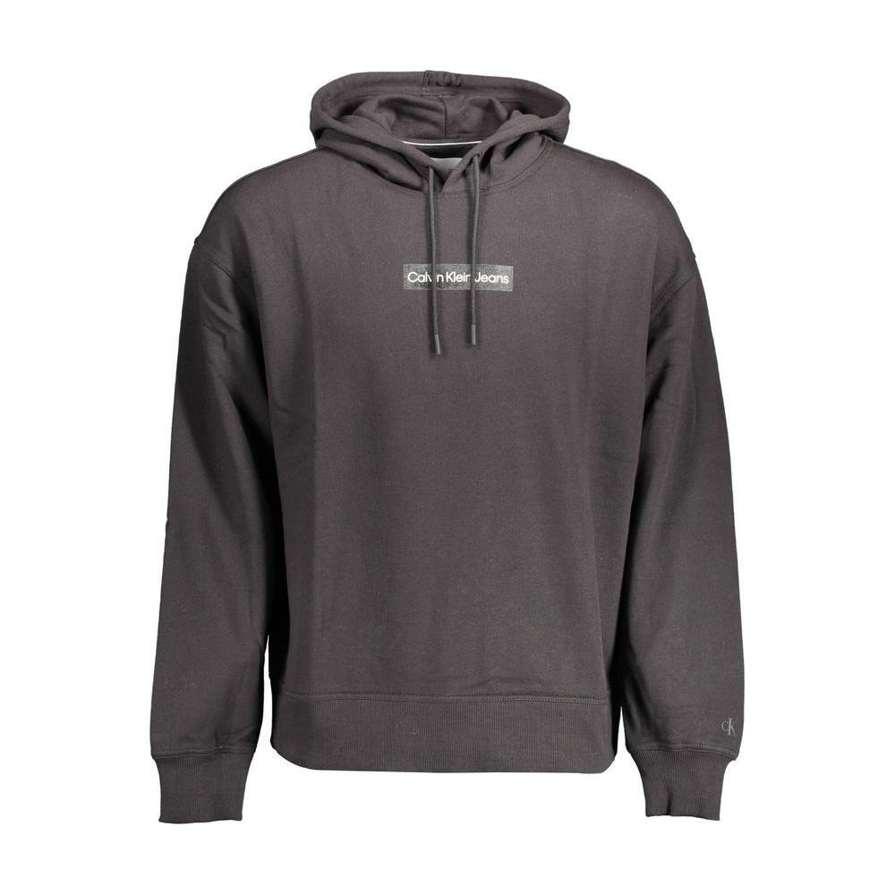 Calvin Klein Black Cotton Men's Hoodie