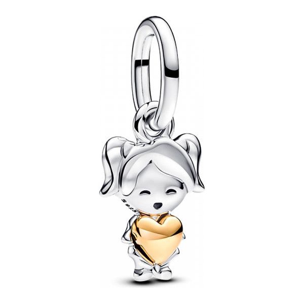 PANDORA CHARMS Mod. HAPPY GIRL DANGLE DESIGNER FASHION JEWELLERY PANDORA