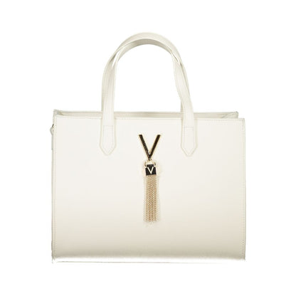 Mario Valentino White Polyurethane Women Handbag