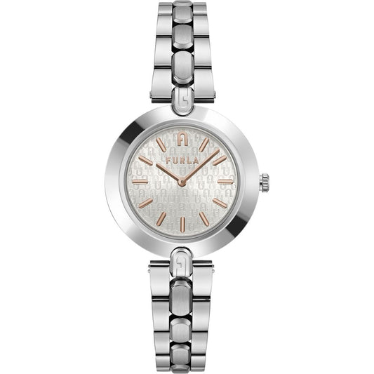 Furla Gray Stainless Steel Dress Watch 1728,67434610848,Accessories,Dress Watches - Watches - Accessories,Furla,Gray,New with tags,Watches - Accessories,Women