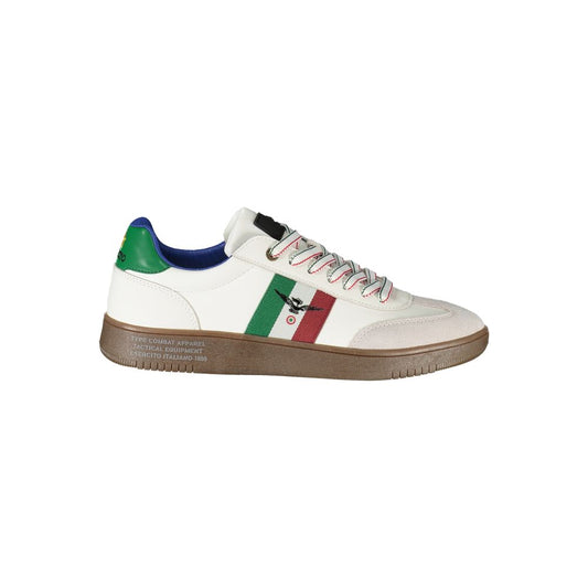 Esercito 1659 White Polyurethane Men's Sneaker